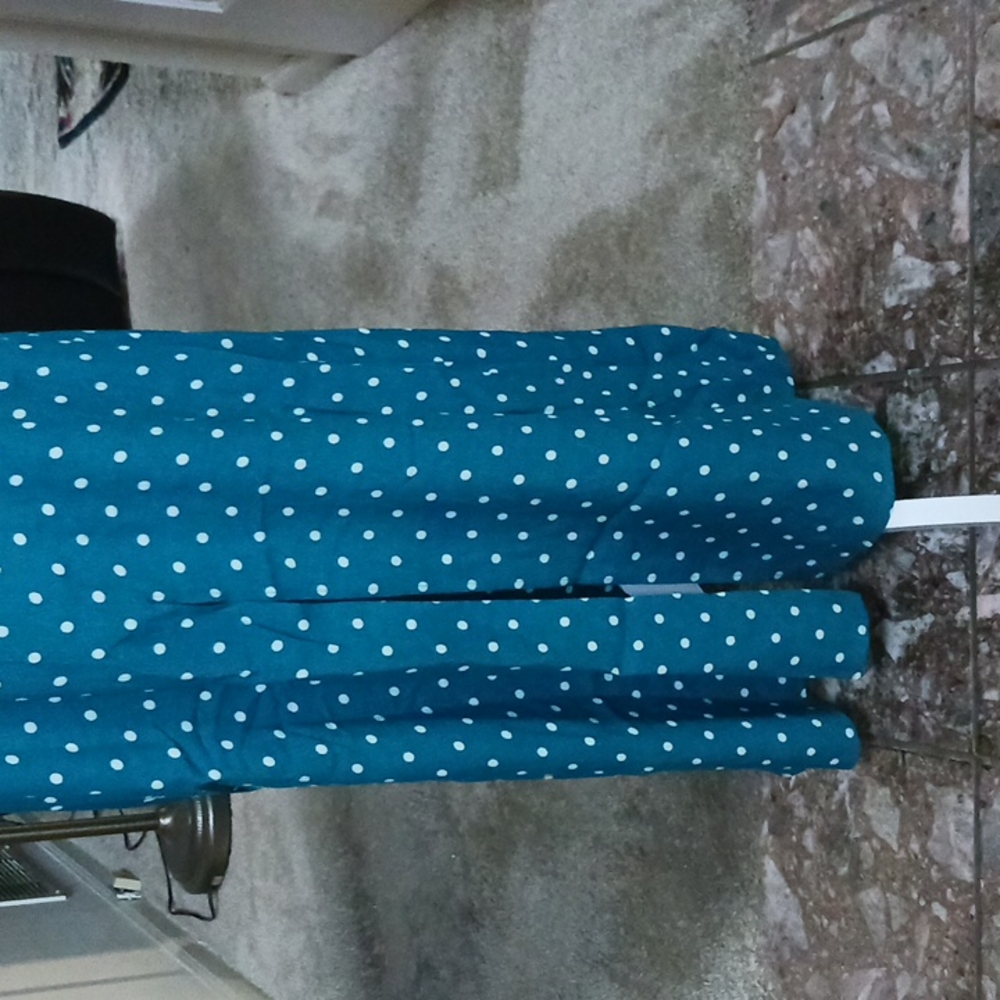 NWT MAXI SUNDRESS TEAL XS/S - Picture 3 of 14